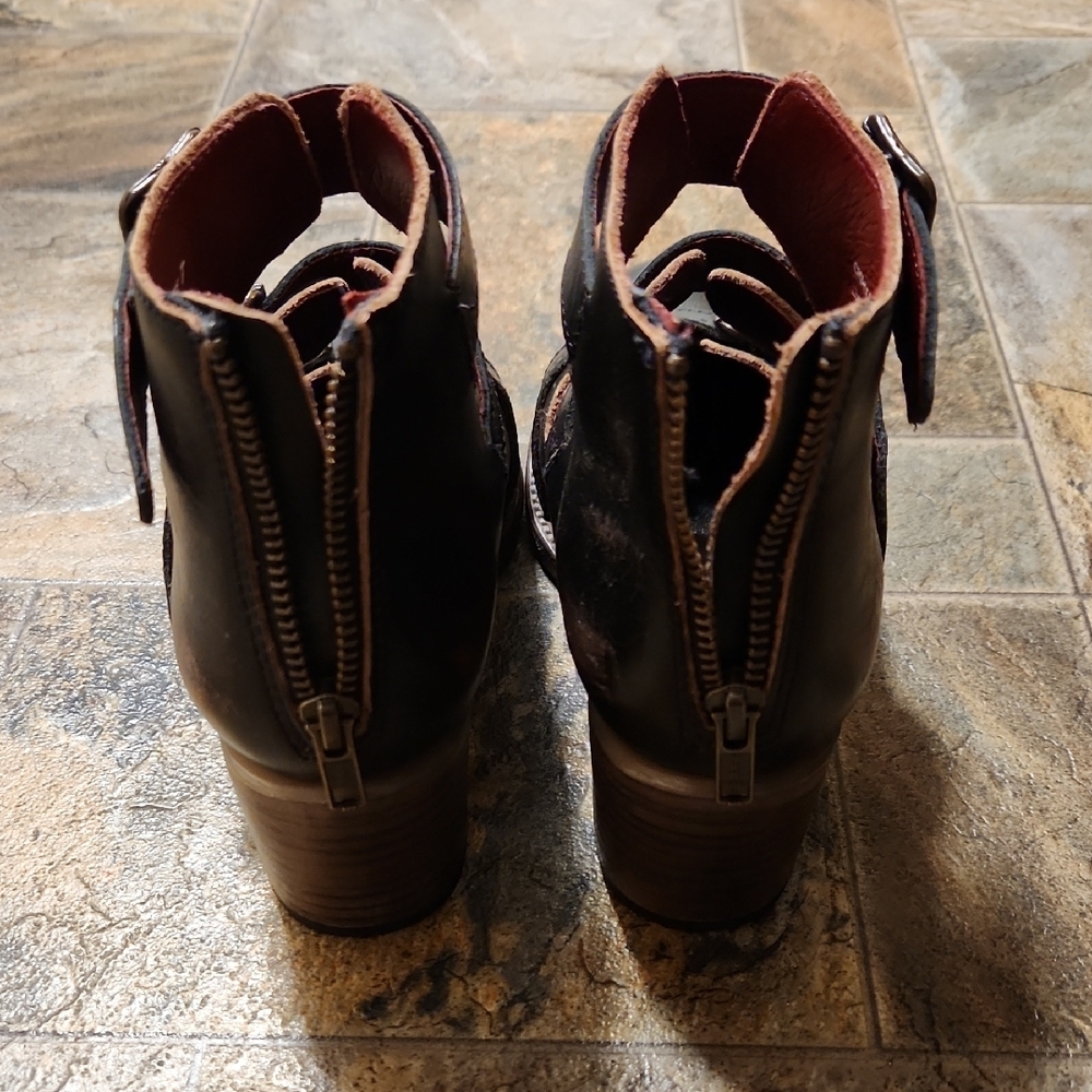 Freebird Charlotte Strappy Ankle Boots - Picture 6 of 8